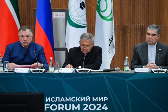 KAZANFORUM 2024. Заседание группы стратегического видения "Россия – Исламский мир"