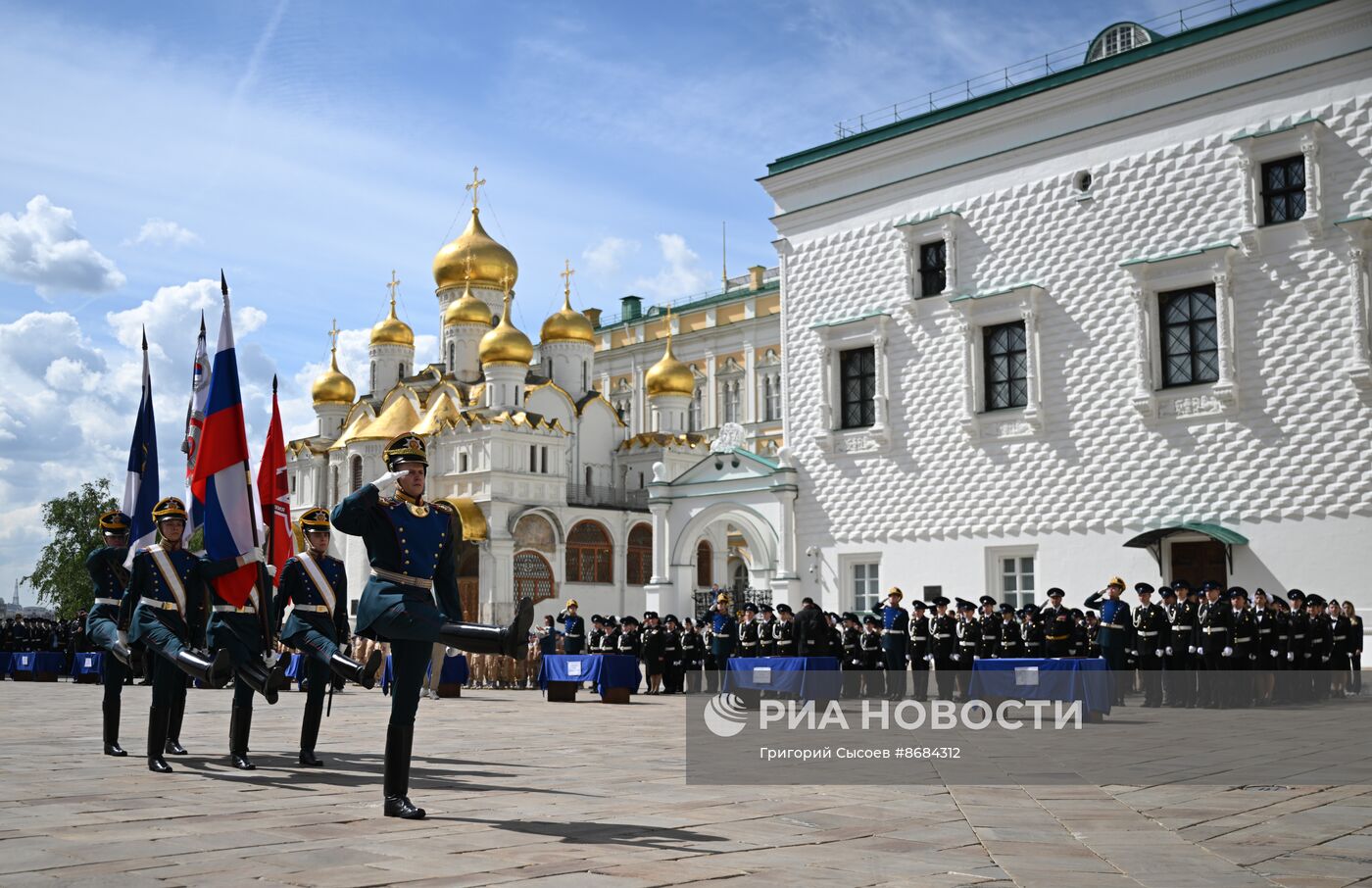 Торжественная клятва учащихся кадетских и юнармейских классов ФСО России
