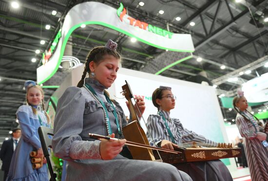 Работа форума "Россия - исламский мир: KAZANFORUM" 2024