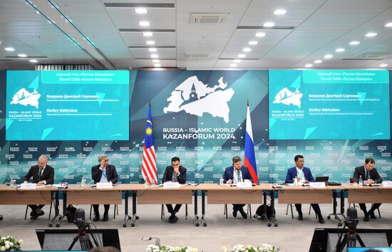 KAZANFORUM 2024. Круглый стол:  Россия-Малайзия. Экономические аспекты межрегионального развития