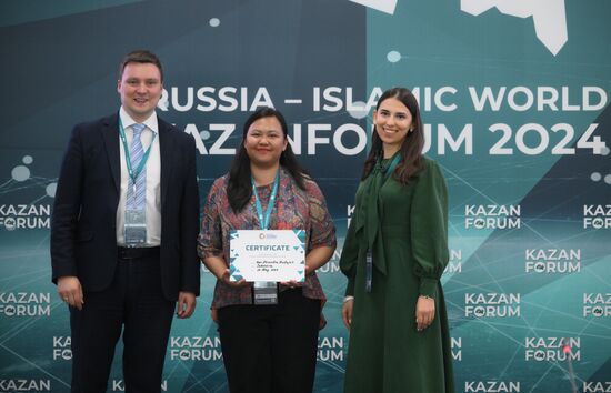 KAZANFORUM 2024. Церемония вступления в Международную ассоциацию молодых дипломатов