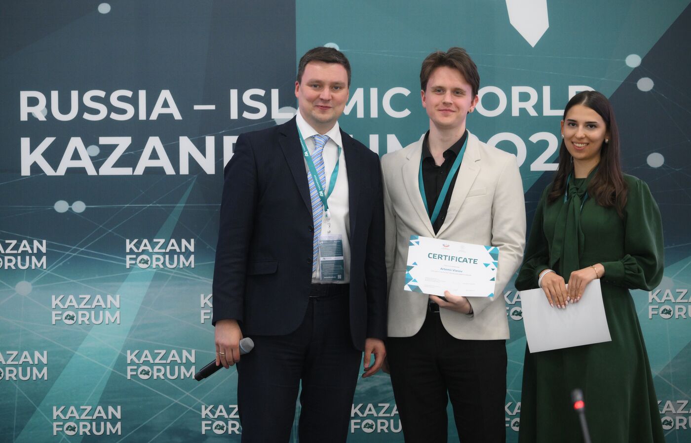 KAZANFORUM 2024. Церемония вступления в Международную ассоциацию молодых дипломатов