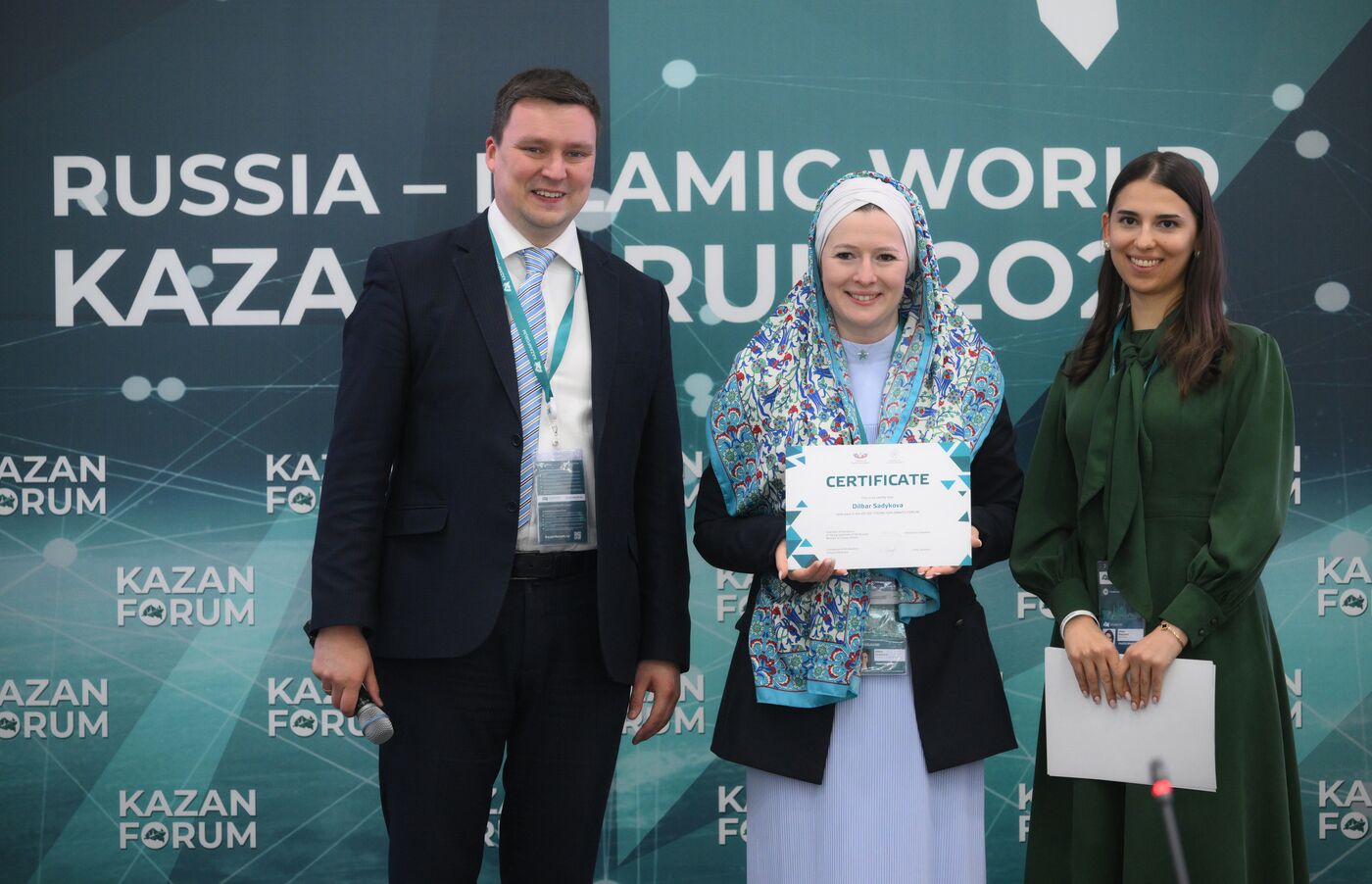 KAZANFORUM 2024. Церемония вступления в Международную ассоциацию молодых дипломатов