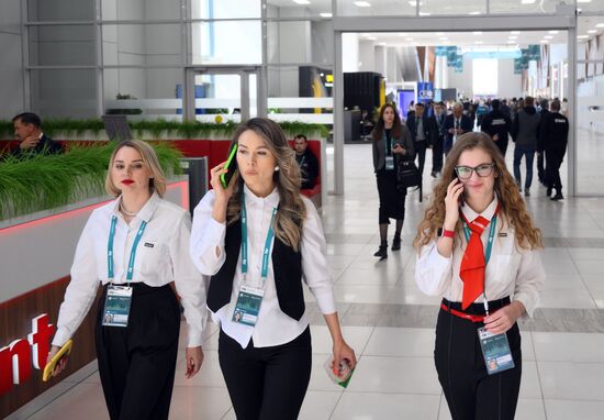 Работа форума "Россия - исламский мир: KAZANFORUM" 2024