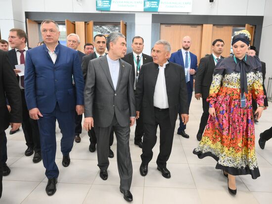 Работа форума "Россия - исламский мир: KAZANFORUM" 2024