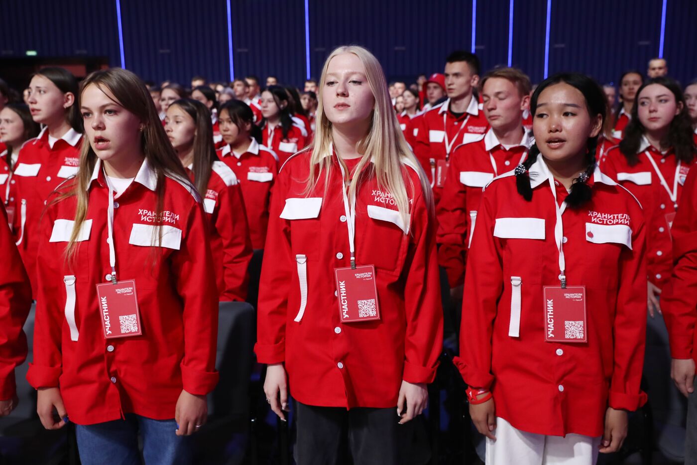 Выставка "Россия". Церемония открытия 2-го всероссийского слета "Хранители истории"