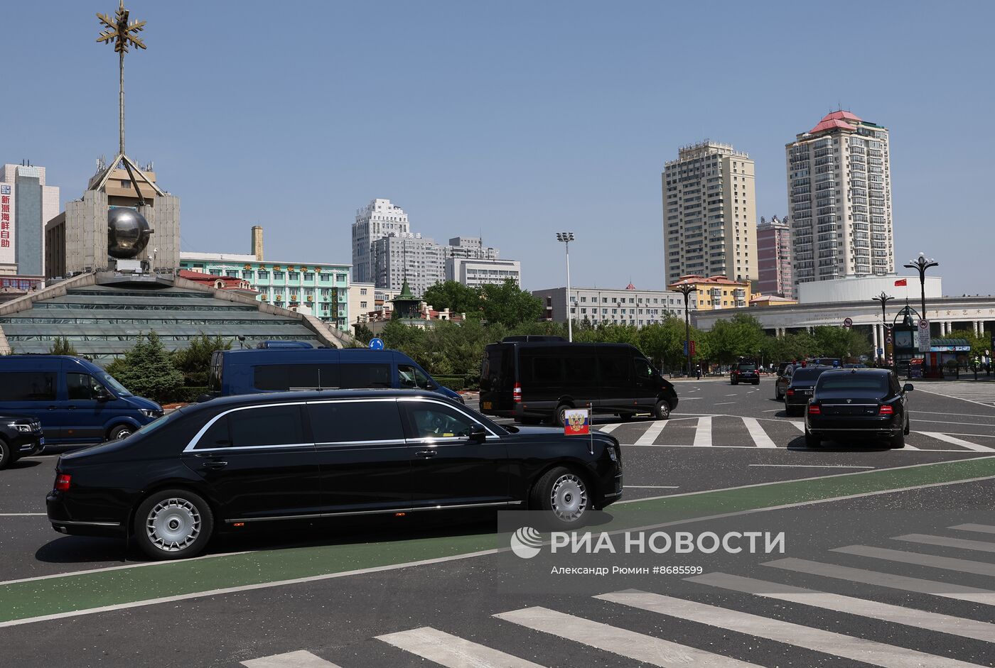 Государственный визит президента Владимира Путина в Китай. День второй