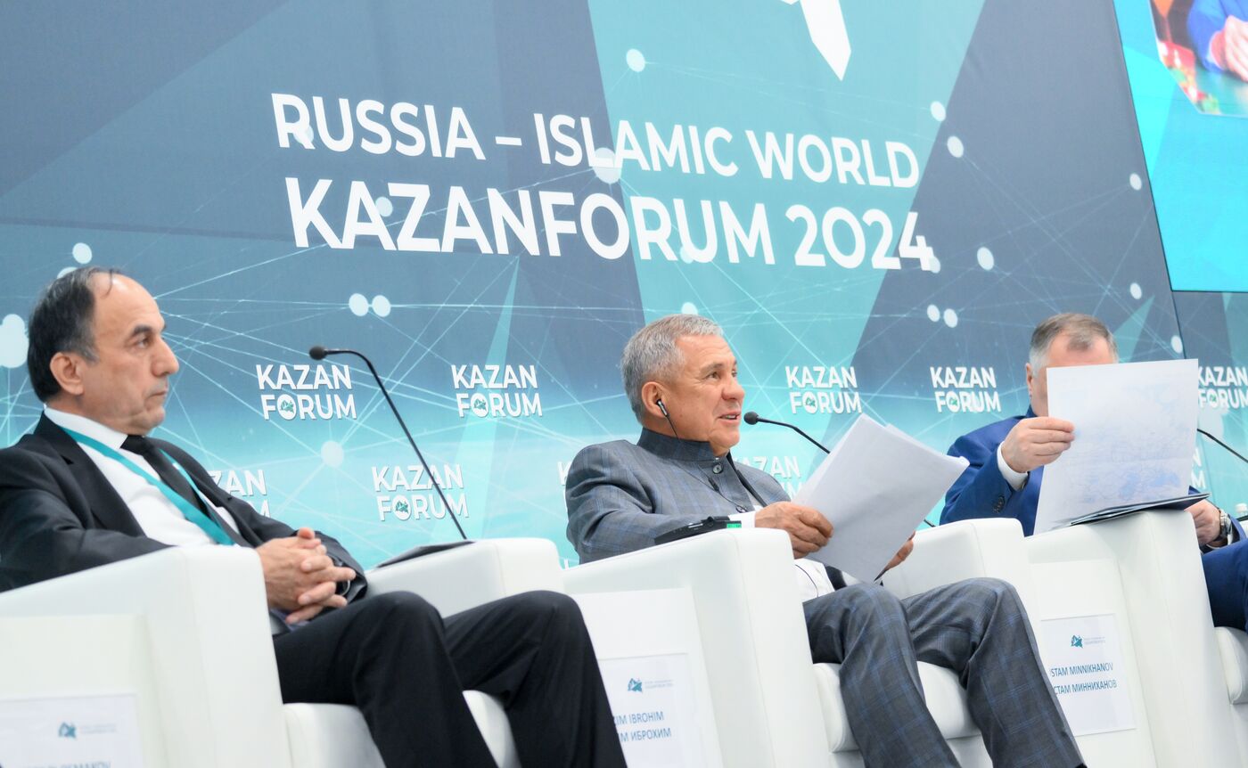 KAZANFORUM 2024. Развитие международных МТК, проходящих через страны Азии и Ближнего Востока