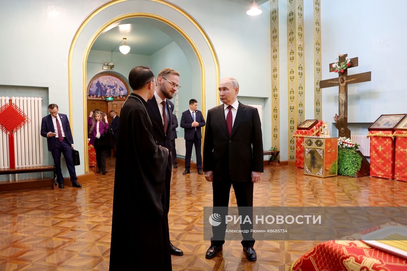 Государственный визит президента Владимира Путина в Китай. День второй