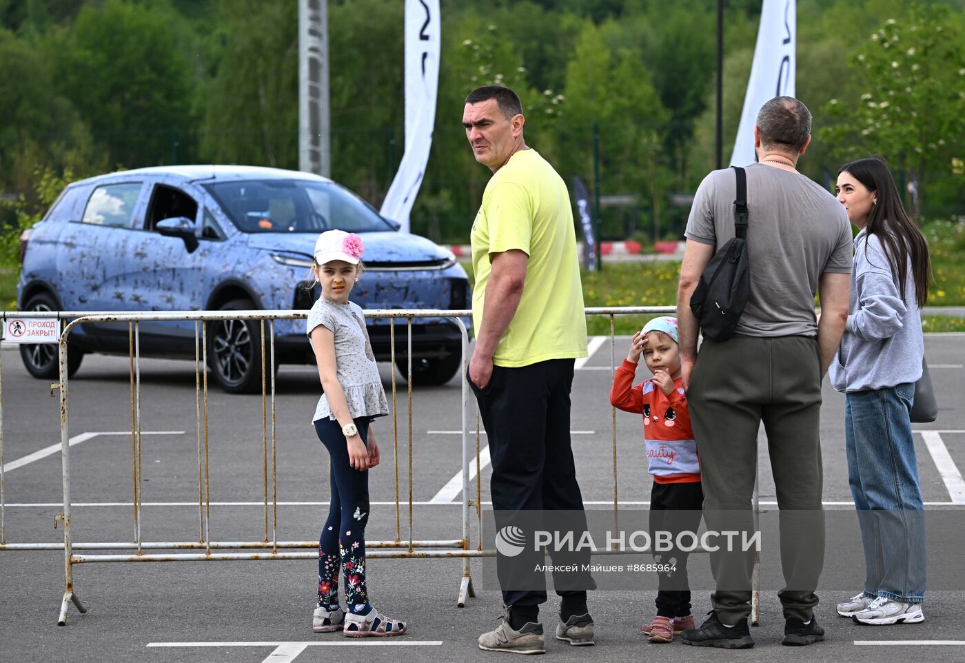 Презентация российского электромобиля "Атом"