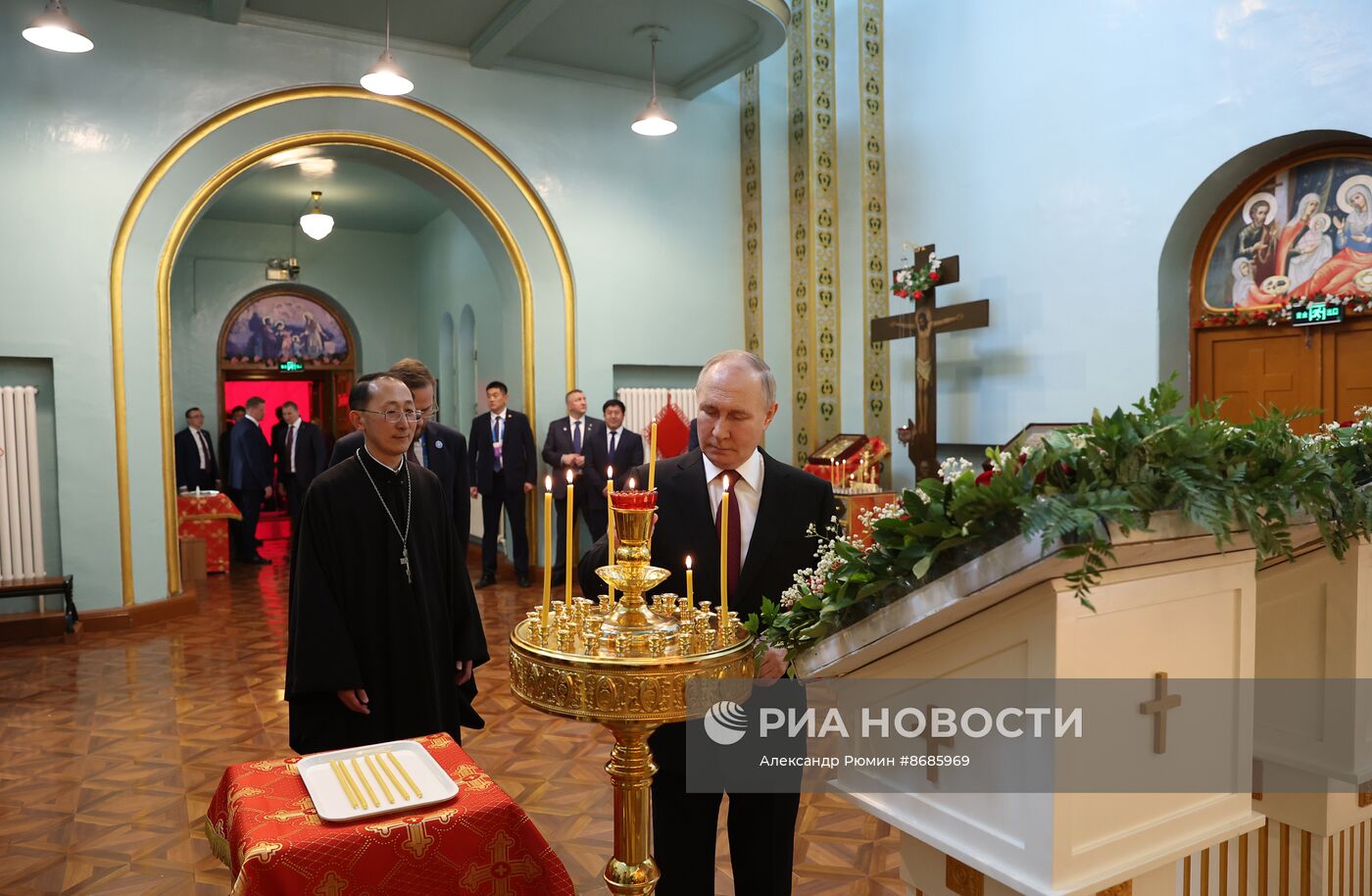 Государственный визит президента Владимира Путина в Китай. День второй