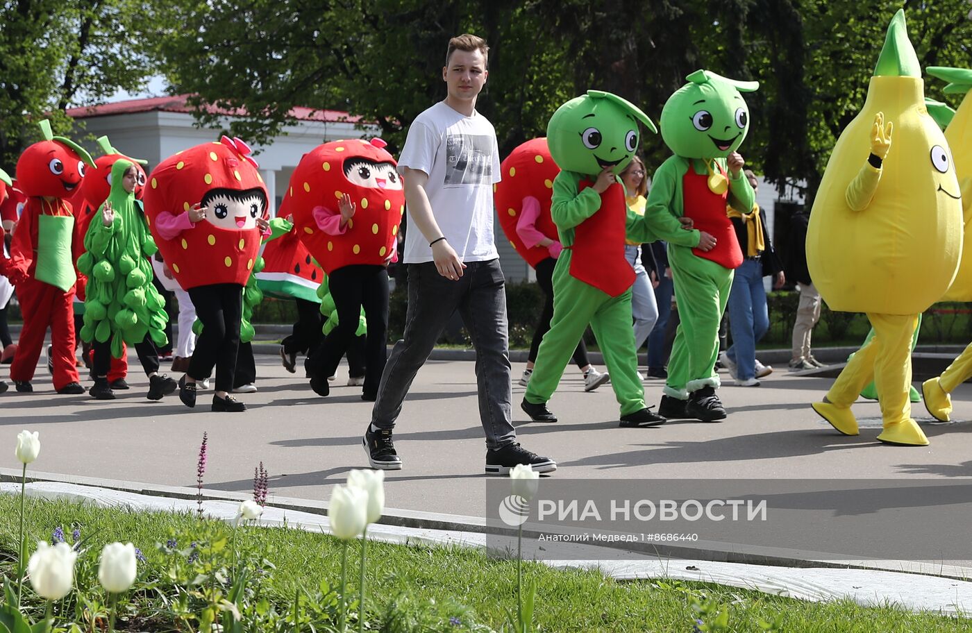 Выставка "Россия". Шествие от Минсельхоза