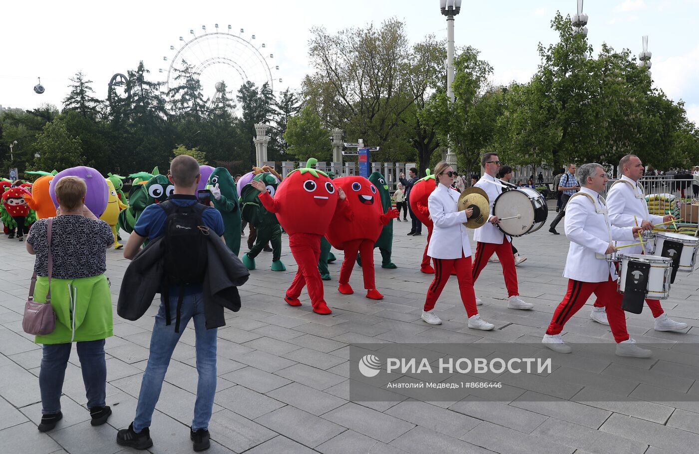 Выставка "Россия". Шествие от Минсельхоза