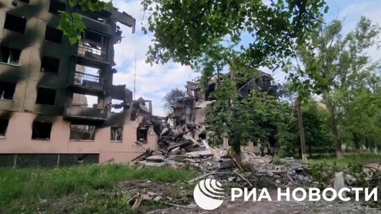 Обстановка в освобожденном населенном пункте Стрелечья в Харьковской области