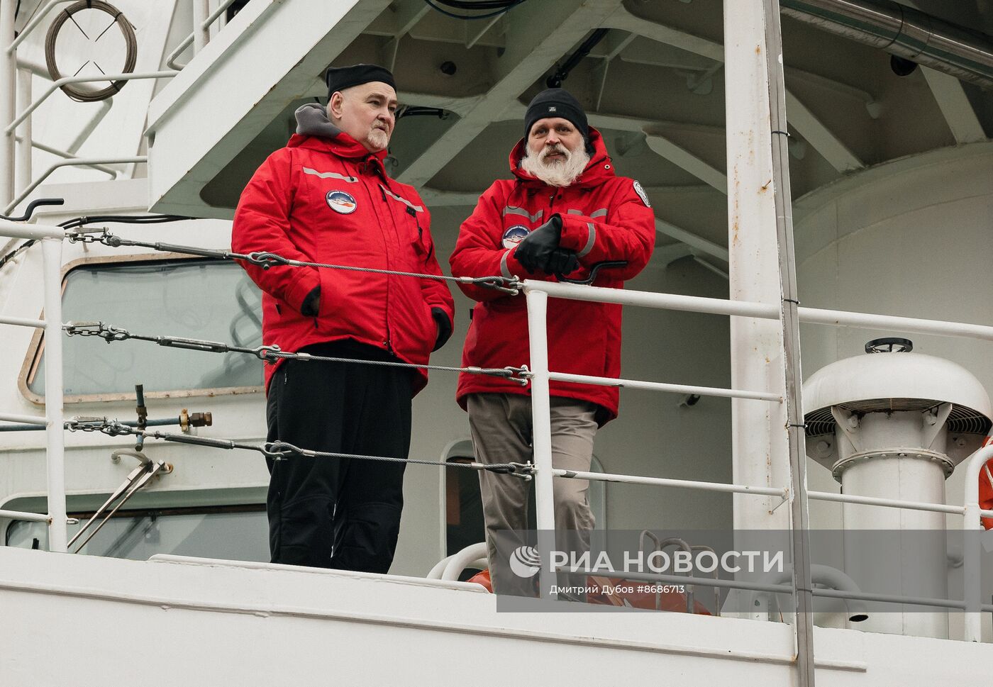 Завершение экспедиции "Северный полюс-41"