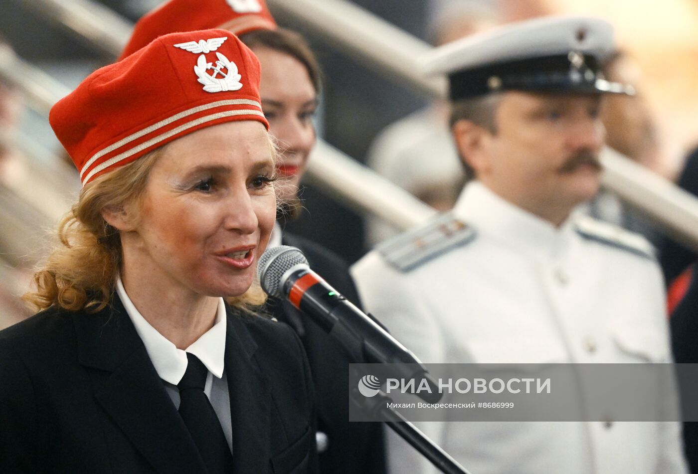 Парад поездов к 89-летию Московского метрополитена