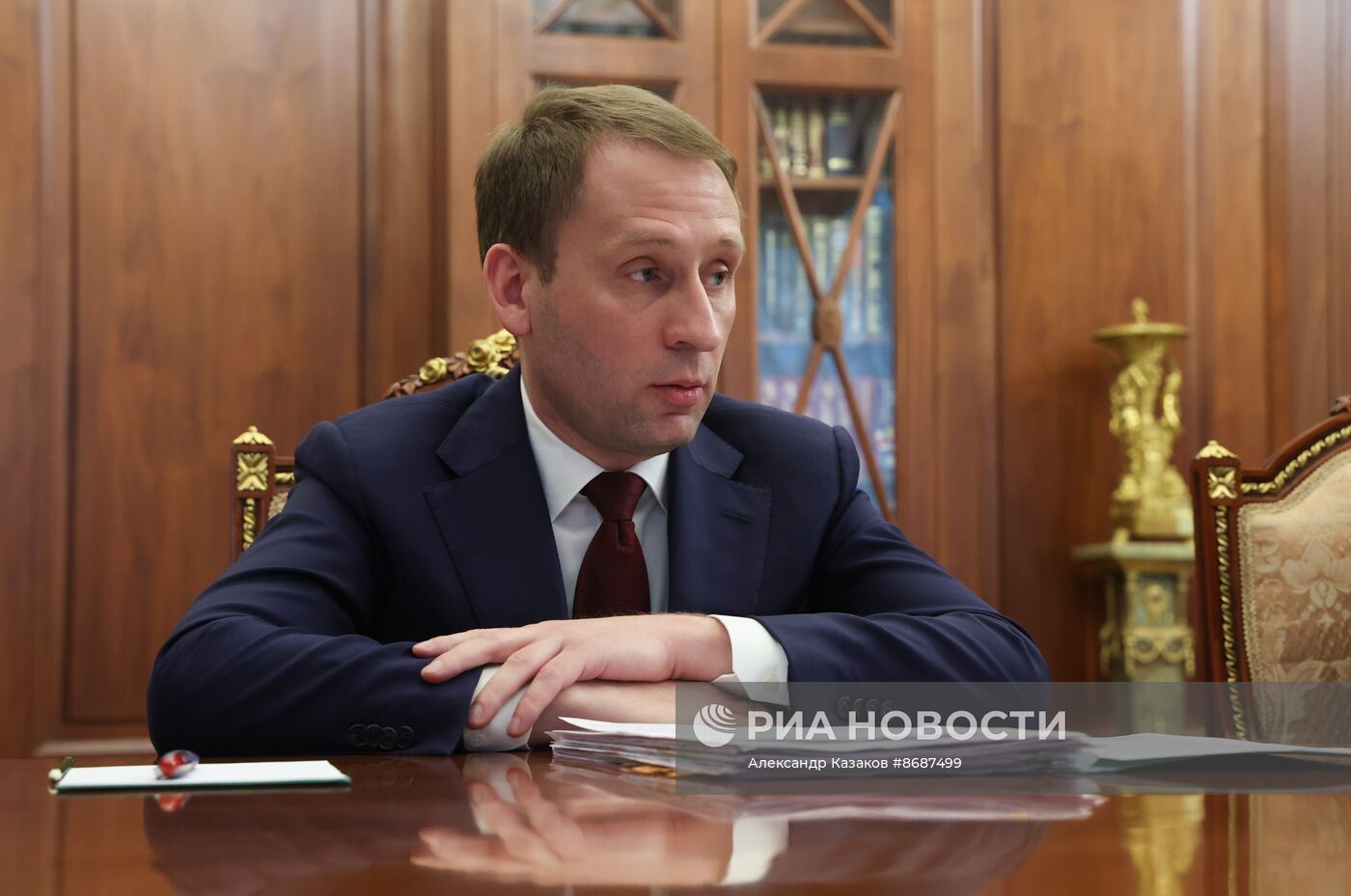 Президент Владимир Путин провел рабочую встречу с Александром Куренковым и Александром Козловым