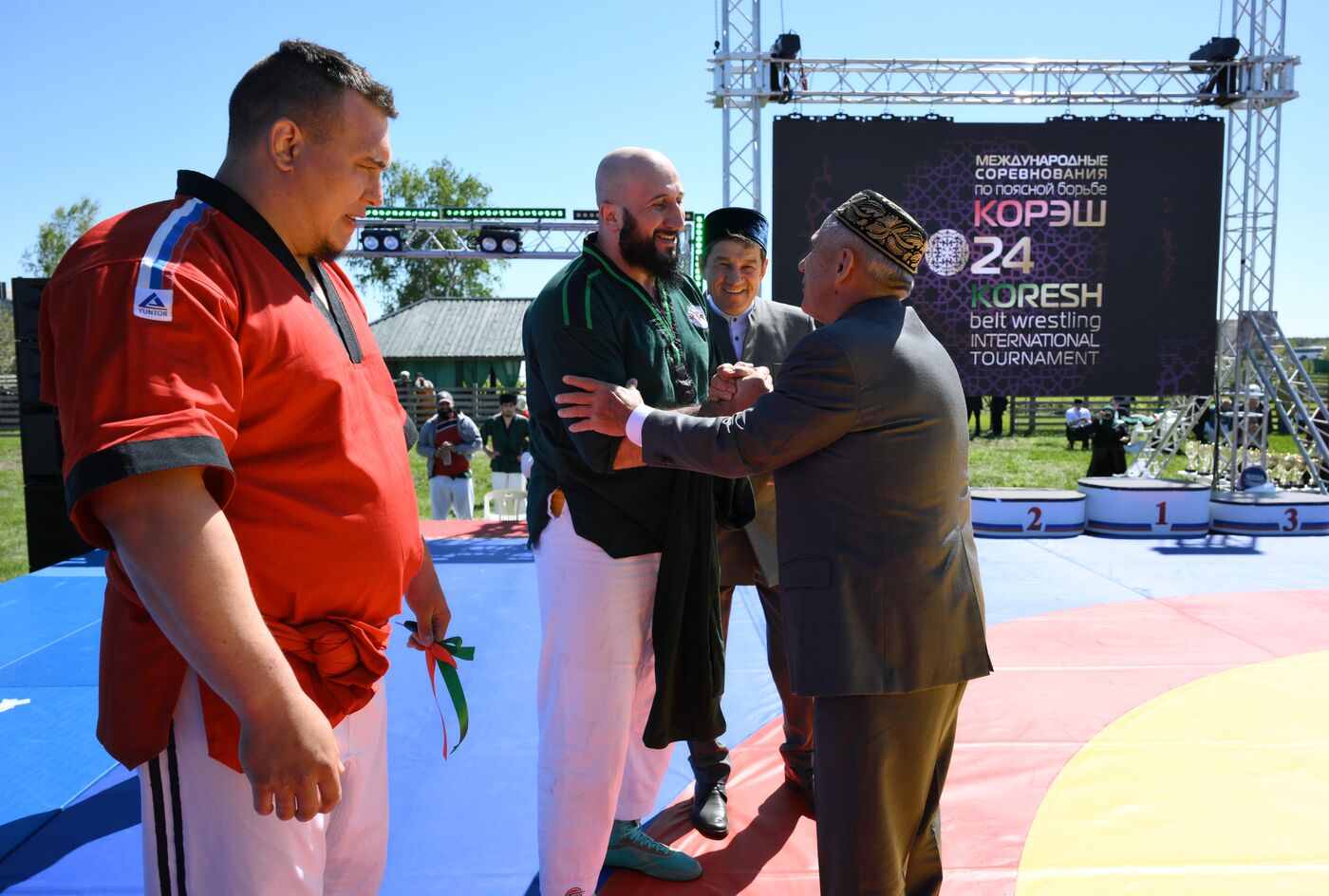 KAZANFORUM 2024. Международный турнир по борьбе на поясах памяти великого татарского ученого, просветителя, имама Шигабутдина Марджани