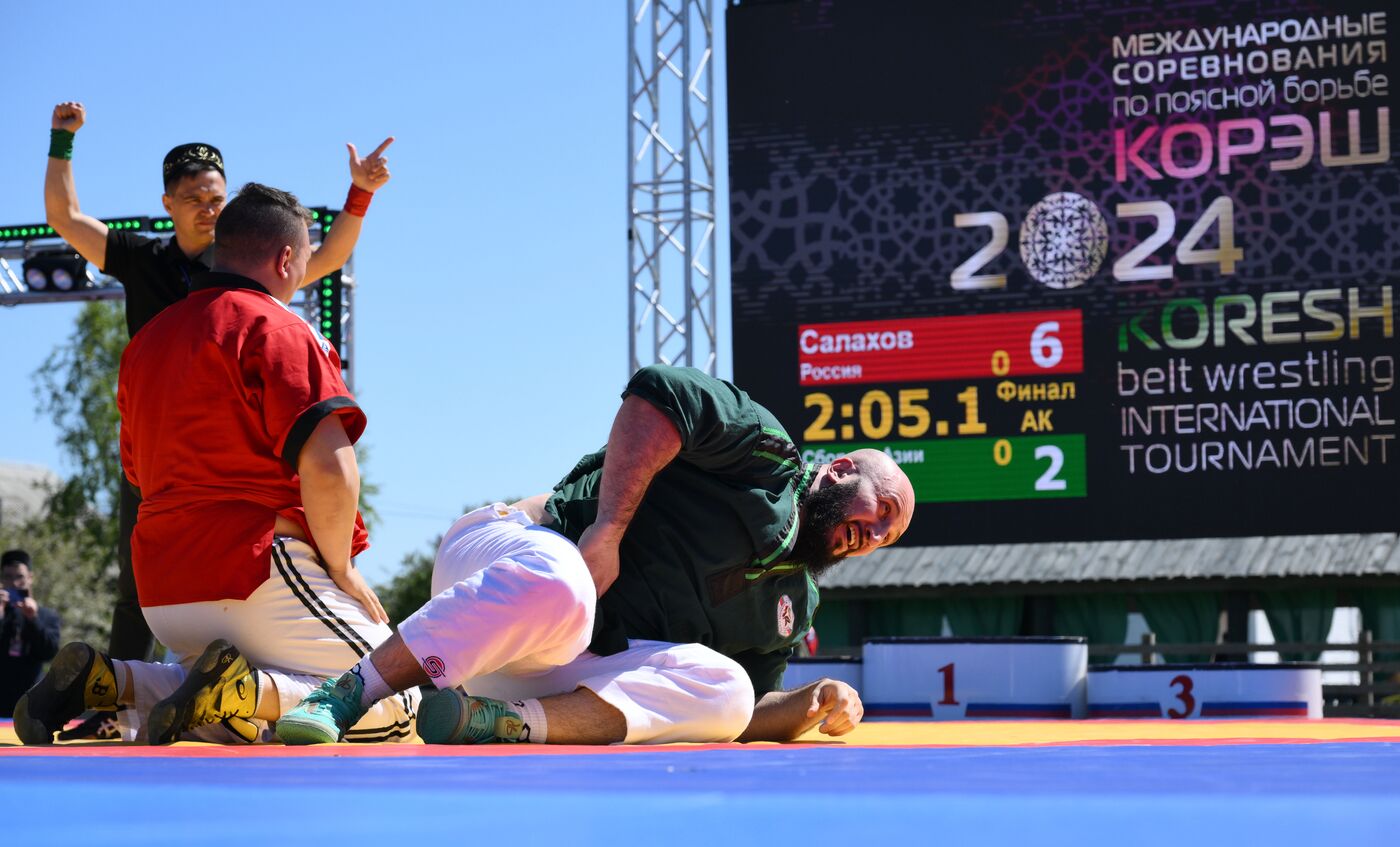 KAZANFORUM 2024. Международный турнир по борьбе на поясах памяти великого татарского ученого, просветителя, имама Шигабутдина Марджани