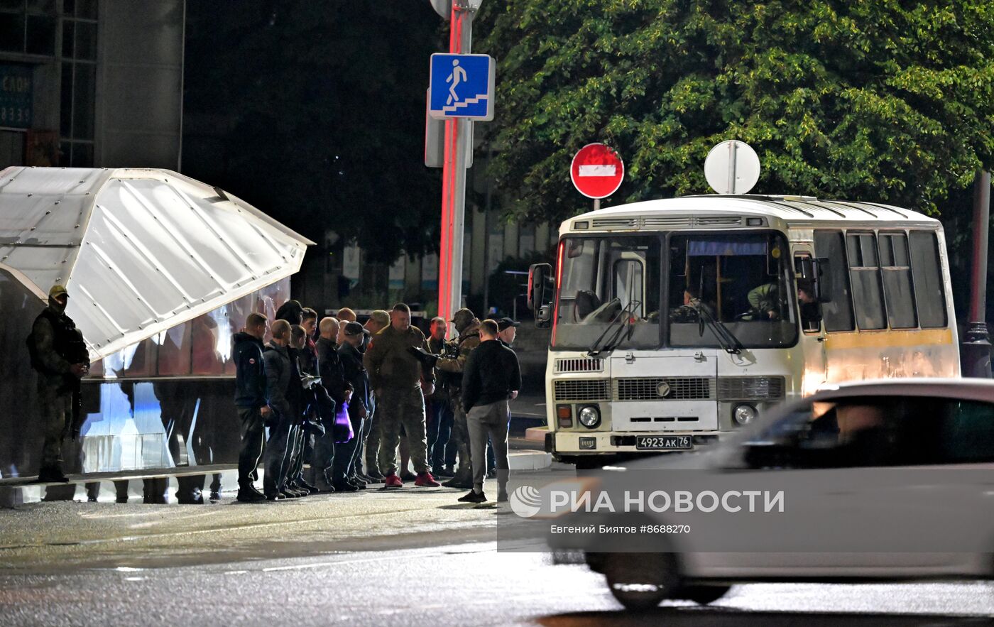 Работа военной полиции в ЛНР