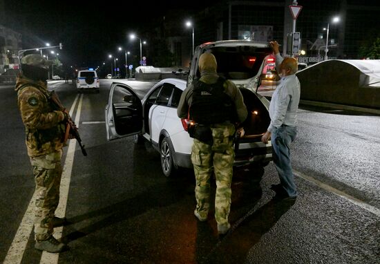 Работа военной полиции в ЛНР