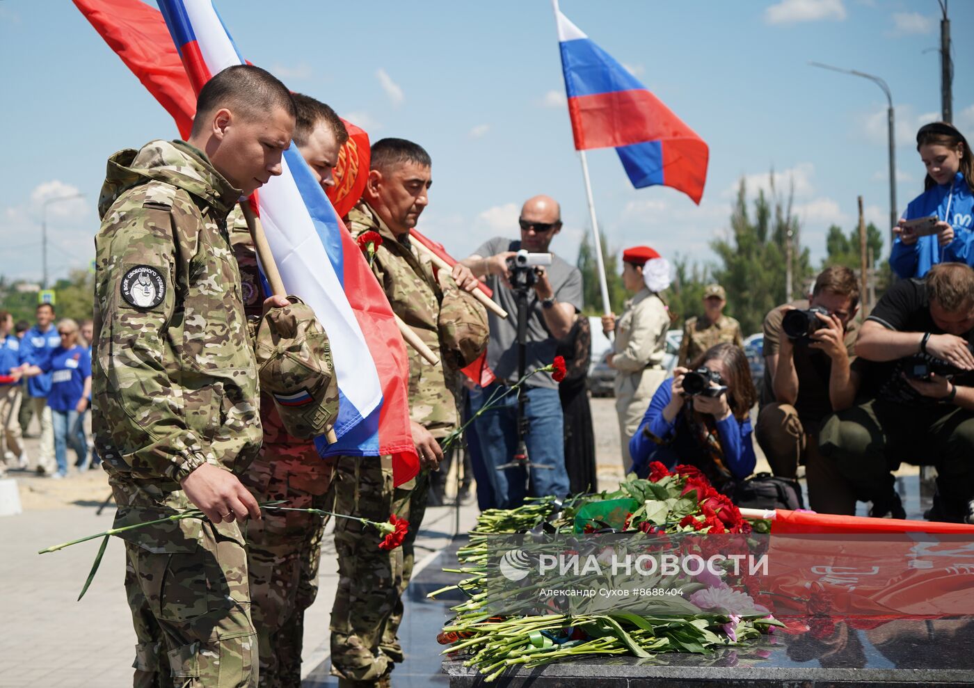 В Мариуполе отметили вторую годовщину освобождения города от украинских националистов