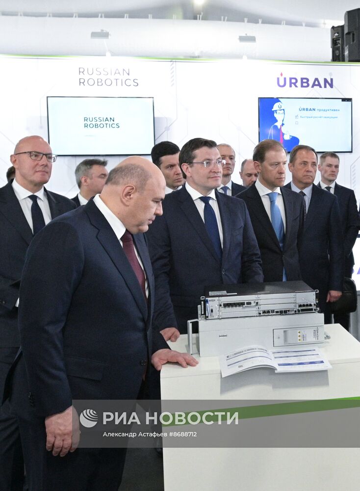 Рабочая поездка премьер-министра Михаила Мишустина в Нижегородскую область. День второй