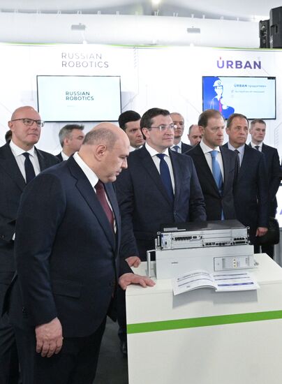 Рабочая поездка премьер-министра Михаила Мишустина в Нижегородскую область. День второй