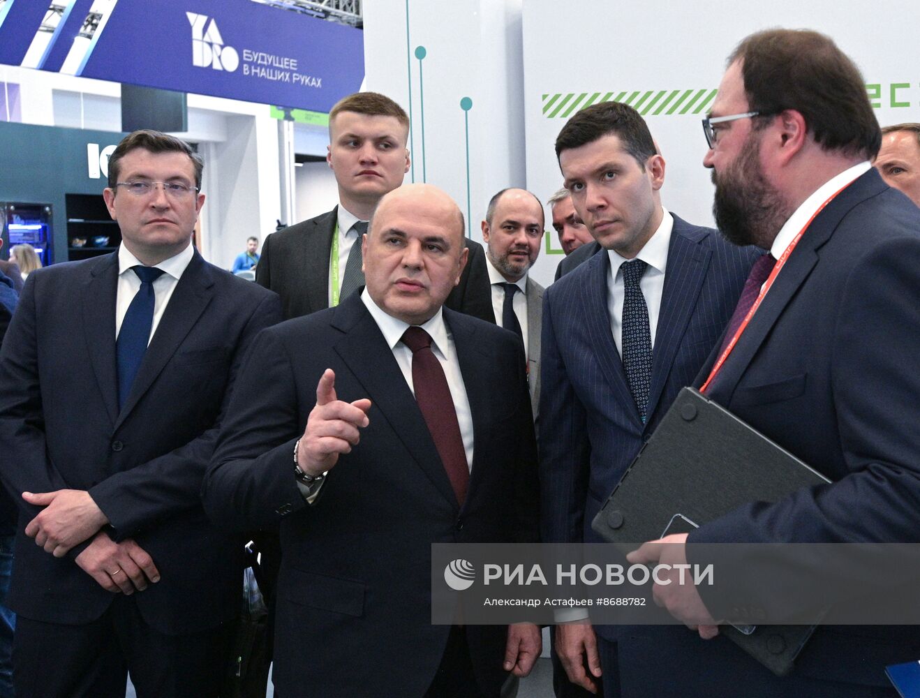 Рабочая поездка премьер-министра Михаила Мишустина в Нижегородскую область. День второй