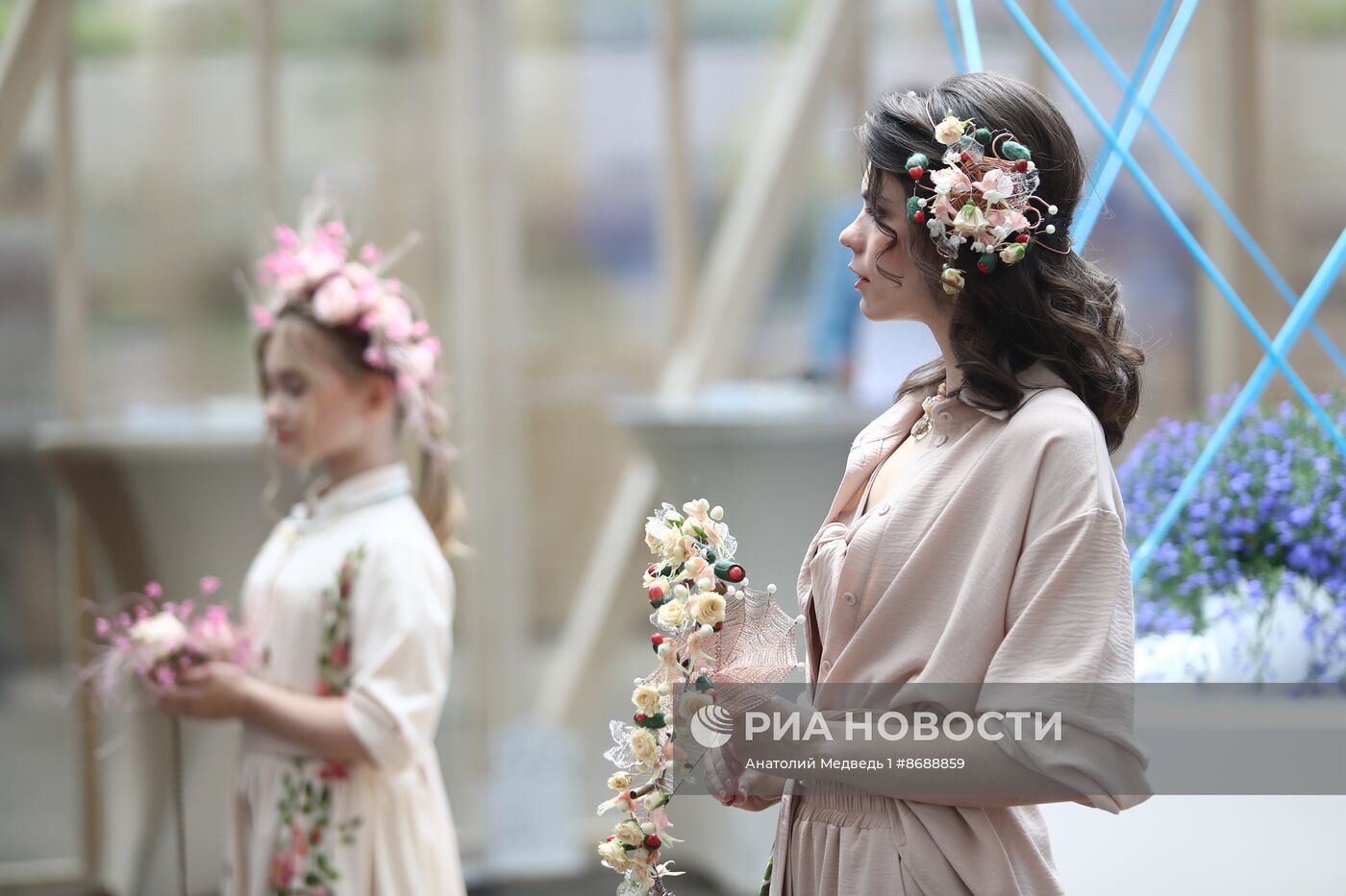 Выставка "Россия". Открытие фестиваля "Будущее в цветах"