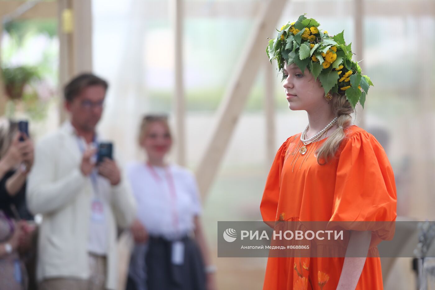 Выставка "Россия". Открытие фестиваля "Будущее в цветах"