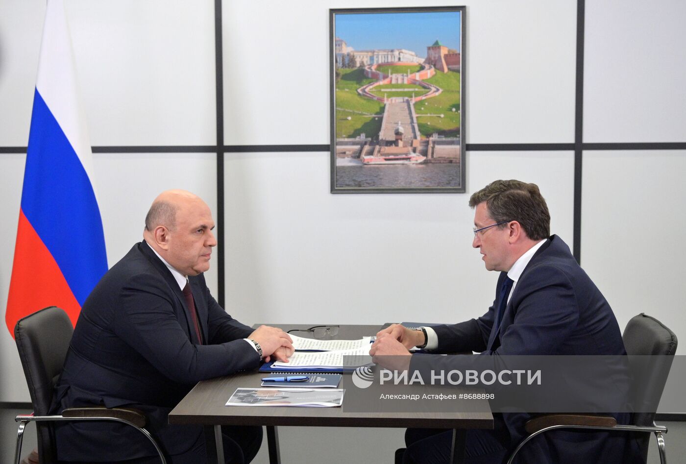 Рабочая поездка премьер-министра Михаила Мишустина в Нижегородскую область. День второй