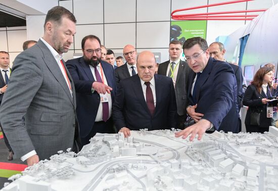 Рабочая поездка премьер-министра Михаила Мишустина в Нижегородскую область. День второй