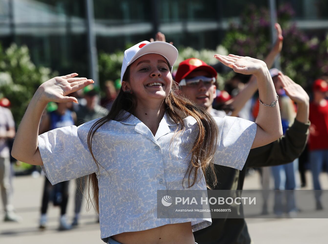 Выставка "Россия". Открытие фестиваля "Будущее в цветах"