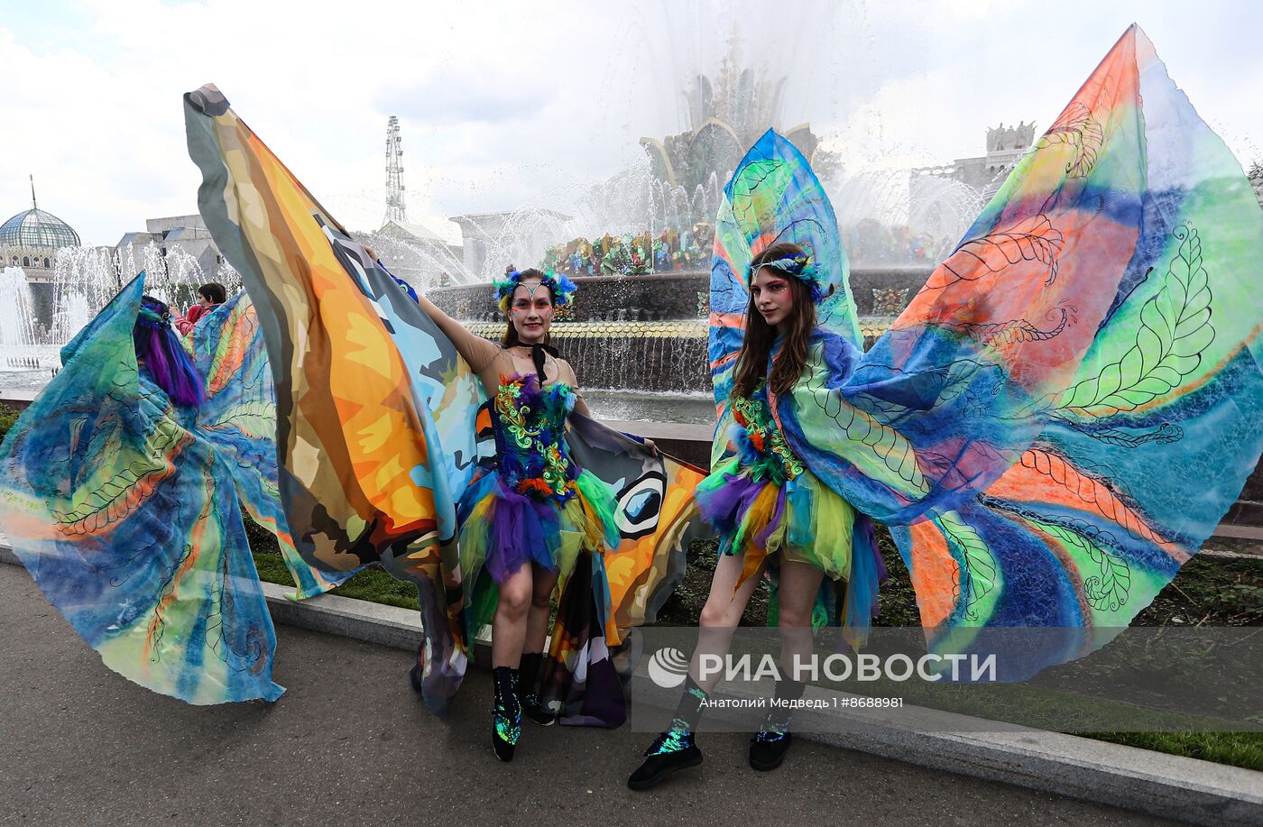 Выставка "Россия". Открытие фестиваля "Будущее в цветах"