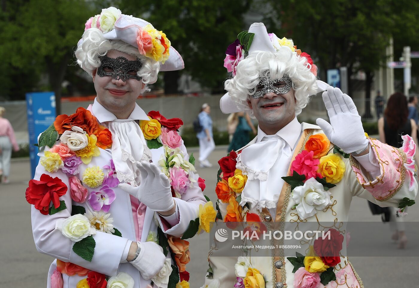 Выставка "Россия". Открытие фестиваля "Будущее в цветах"