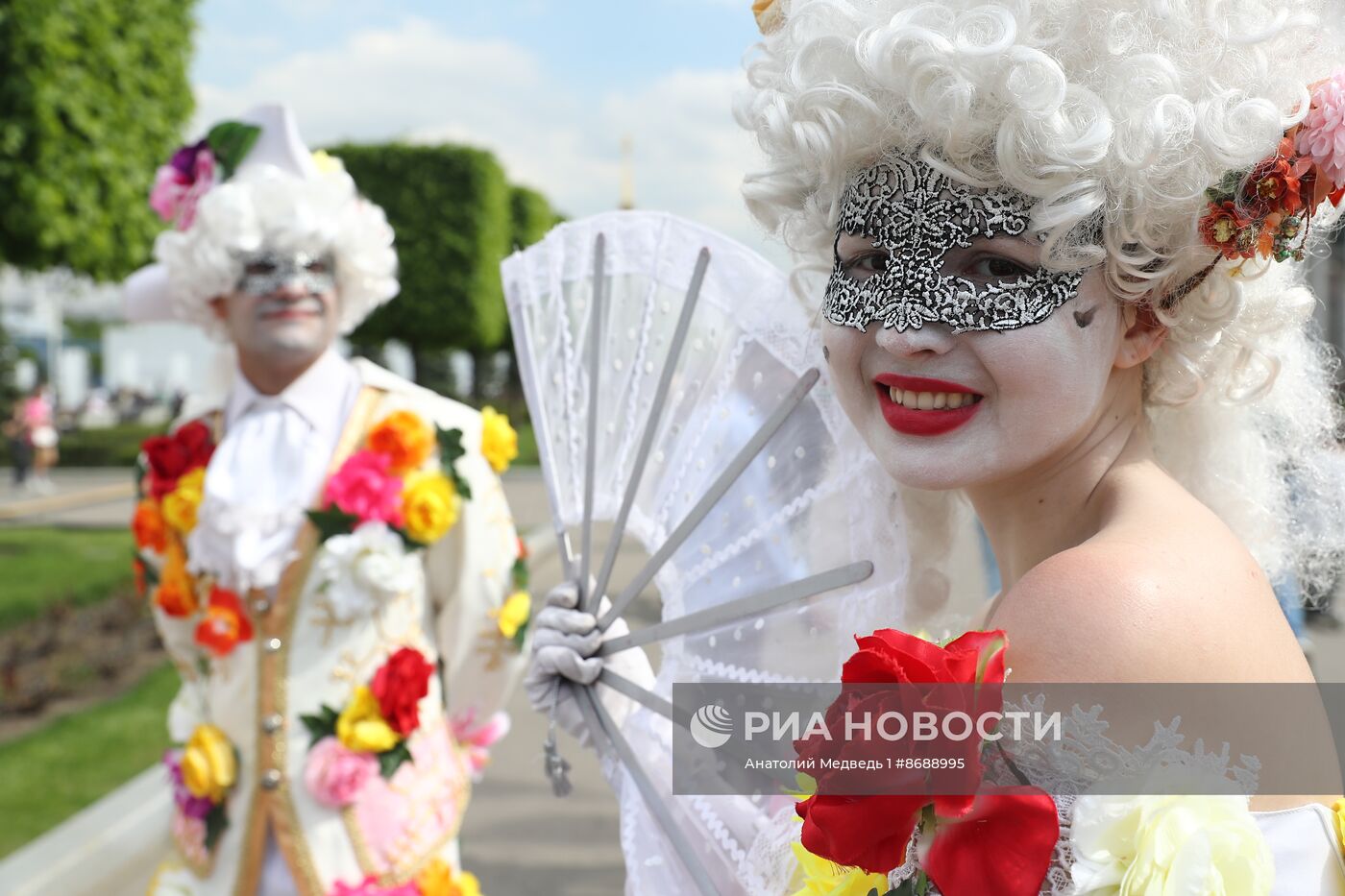 Выставка "Россия". Открытие фестиваля "Будущее в цветах"