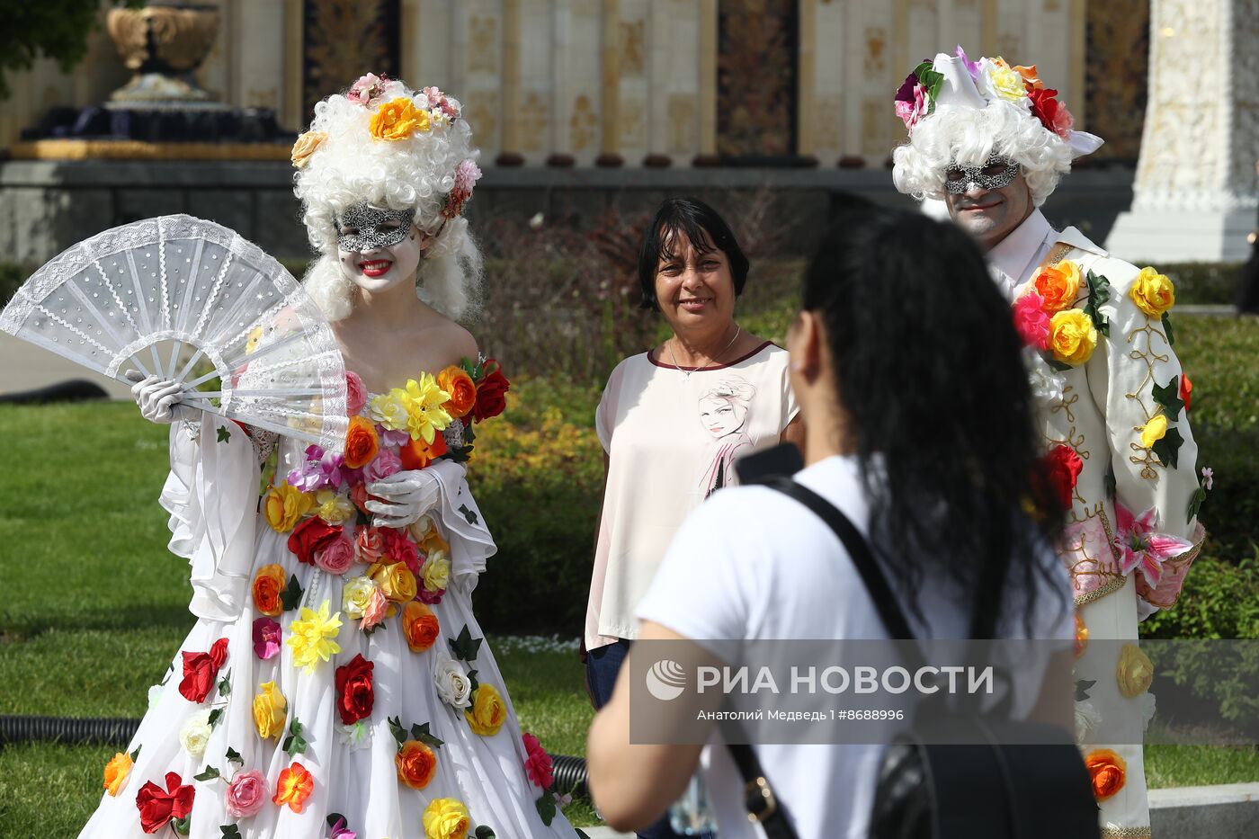 Выставка "Россия". Открытие фестиваля "Будущее в цветах"