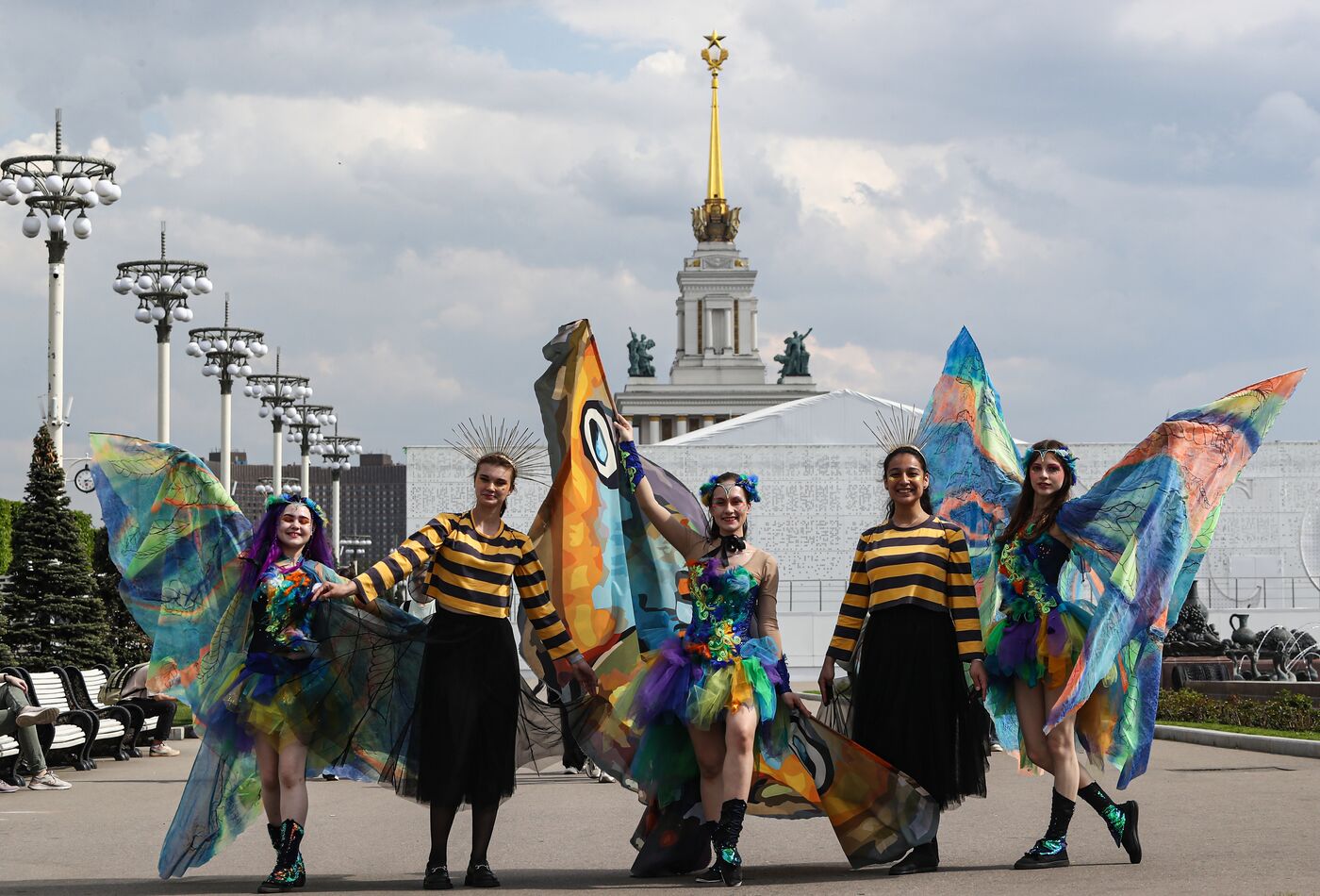 Выставка "Россия". Открытие фестиваля "Будущее в цветах"