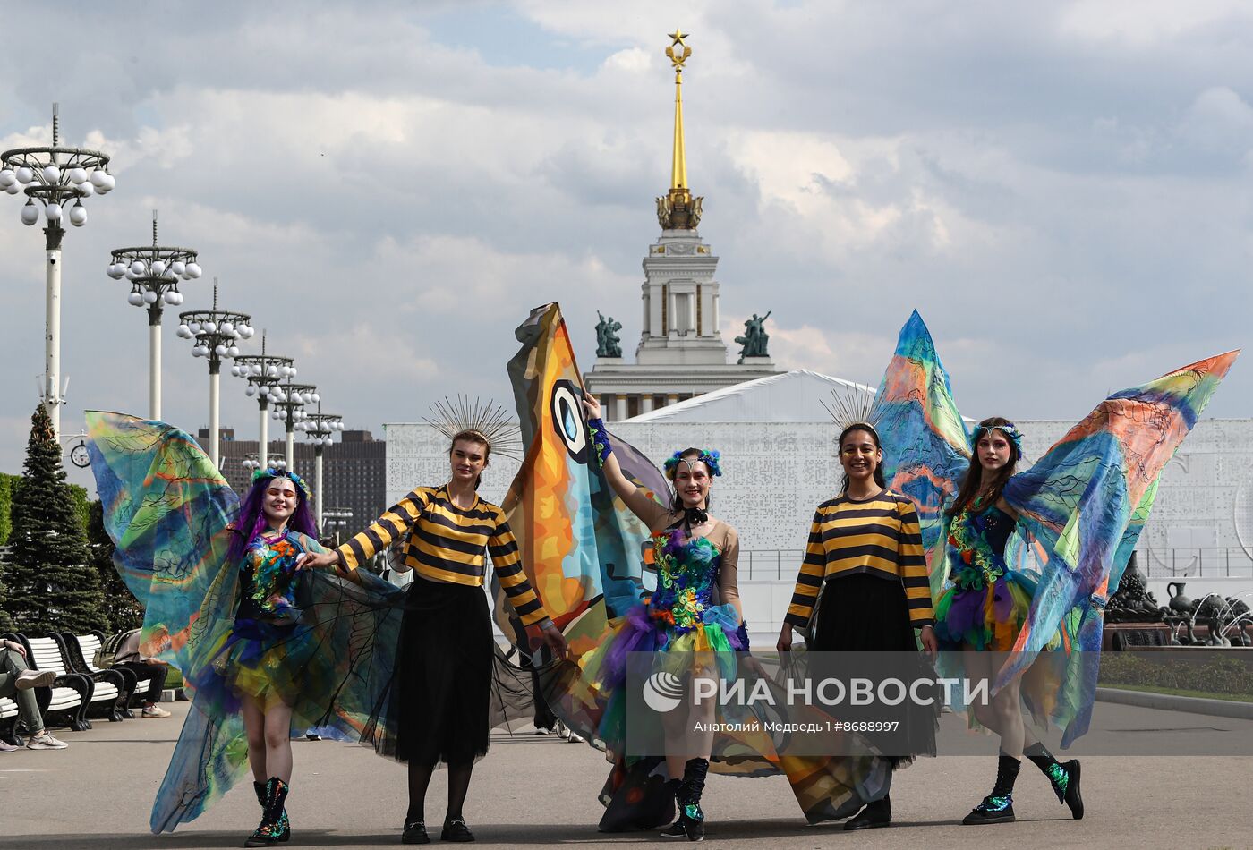 Выставка "Россия". Открытие фестиваля "Будущее в цветах"