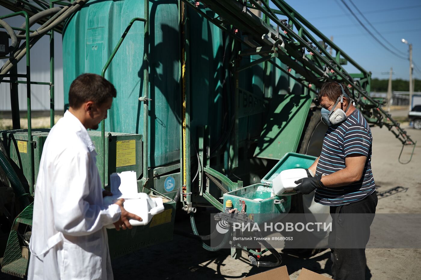 Работа селекционно-семеноводческого центра в Крымске