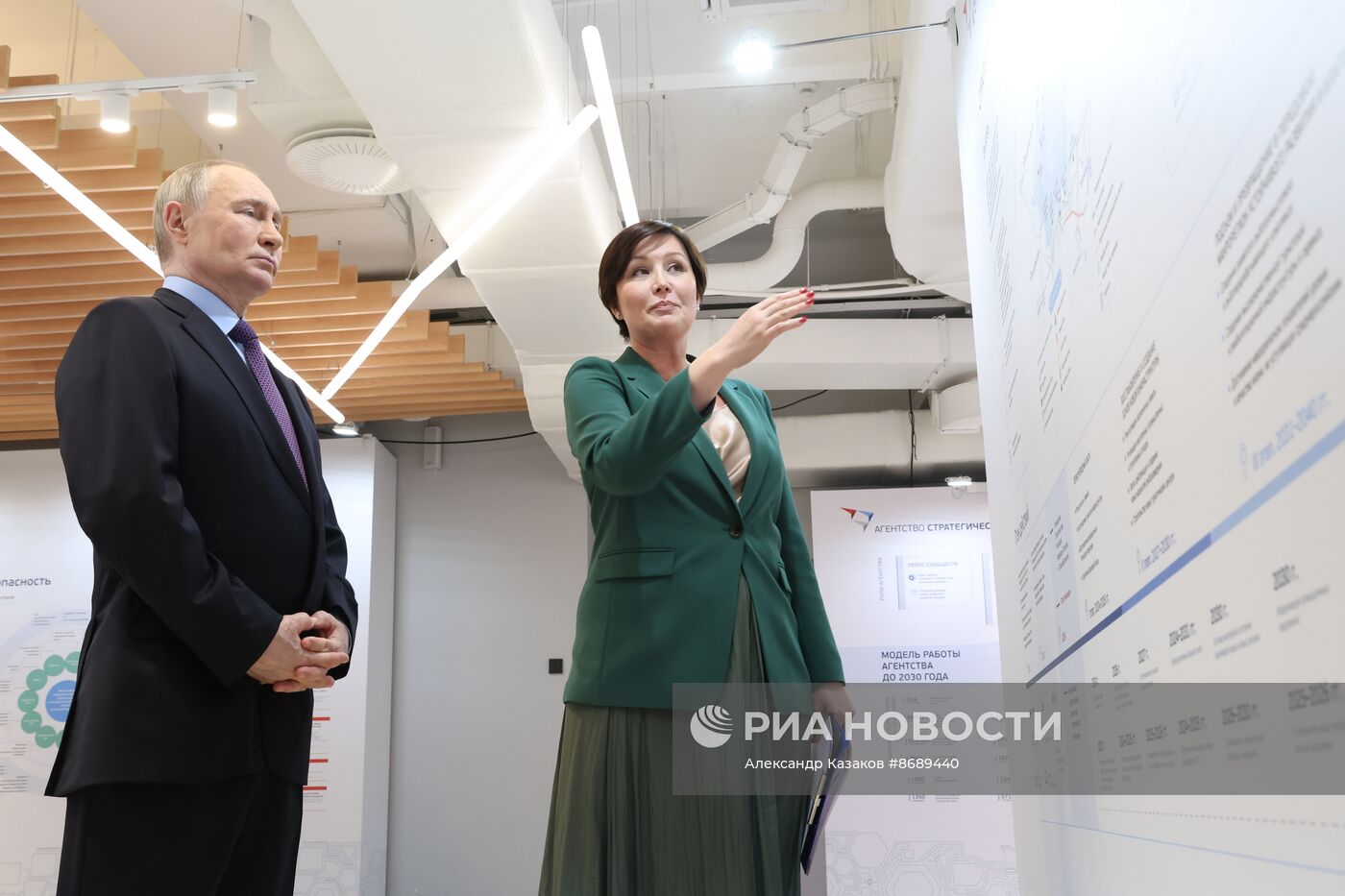 Президент Владимир Путин провел заседание наблюдательного совета АСИ