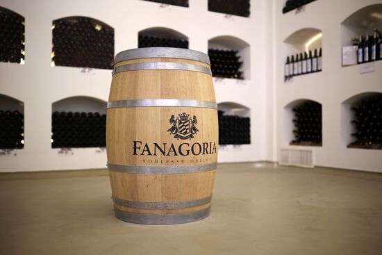 Производство вина "Фанагория" в Краснодарском крае