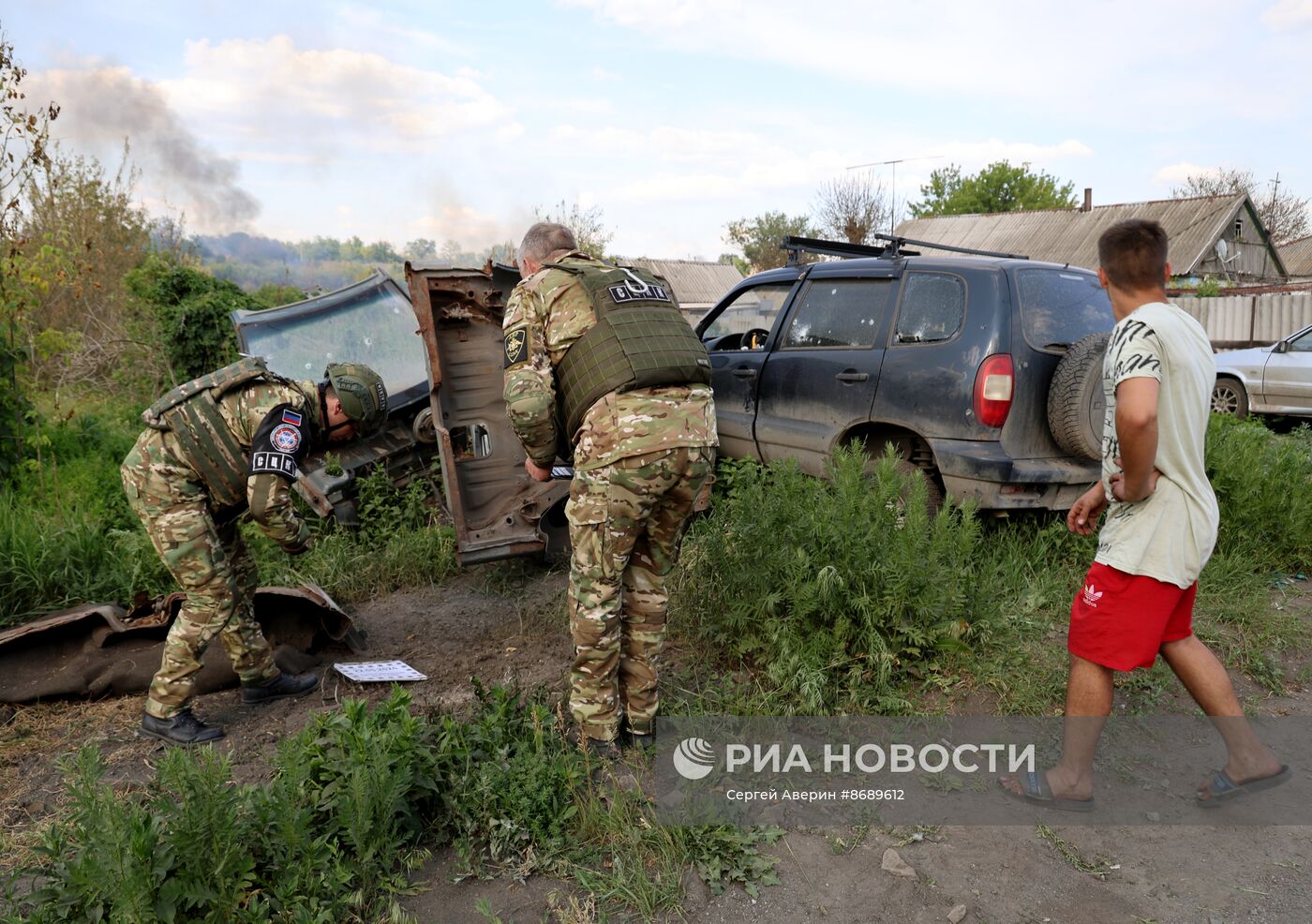 ВСУ выпустили ракету с кассетной боевой частью по Моспино в ДНР