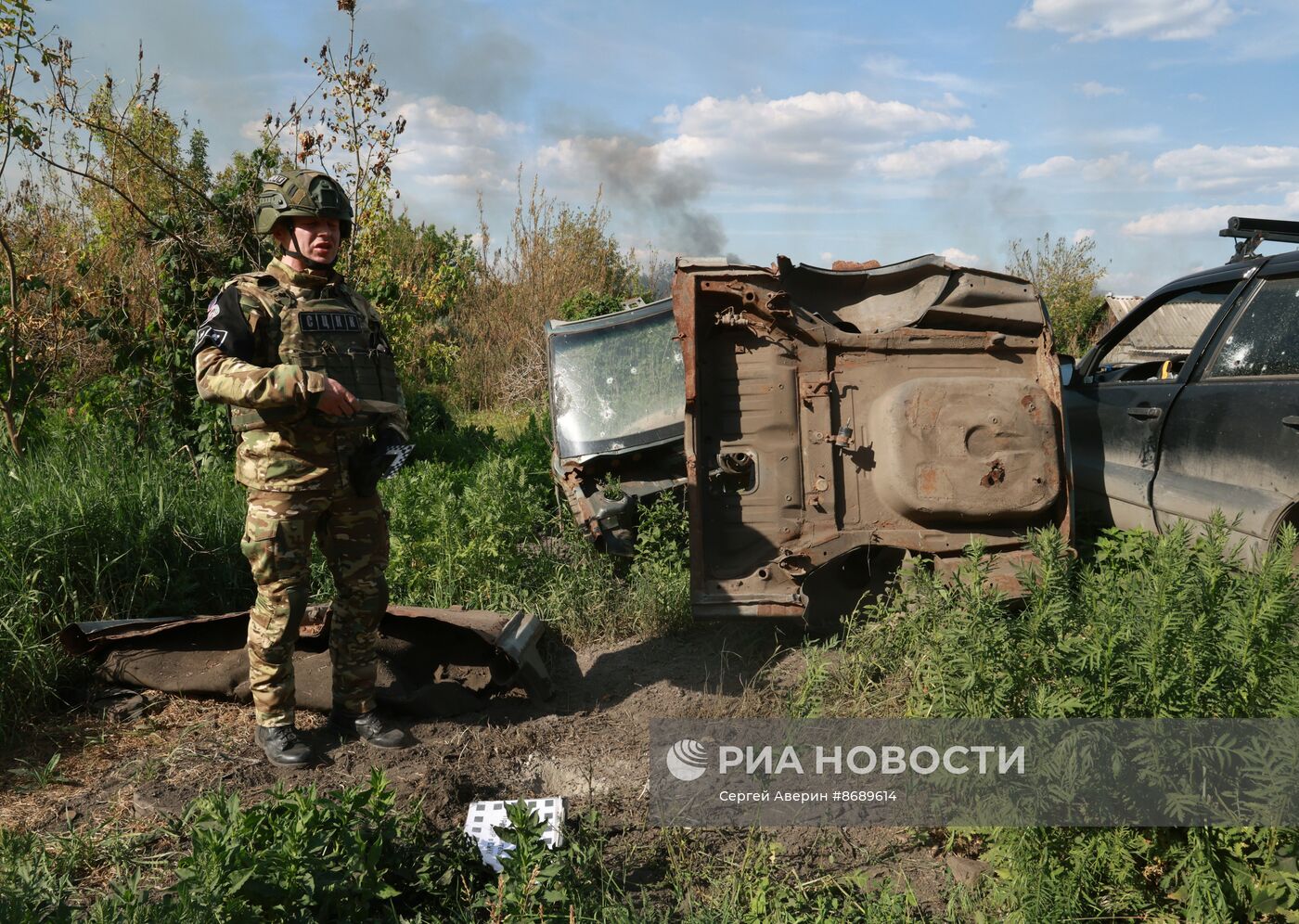 ВСУ выпустили ракету с кассетной боевой частью по Моспино в ДНР