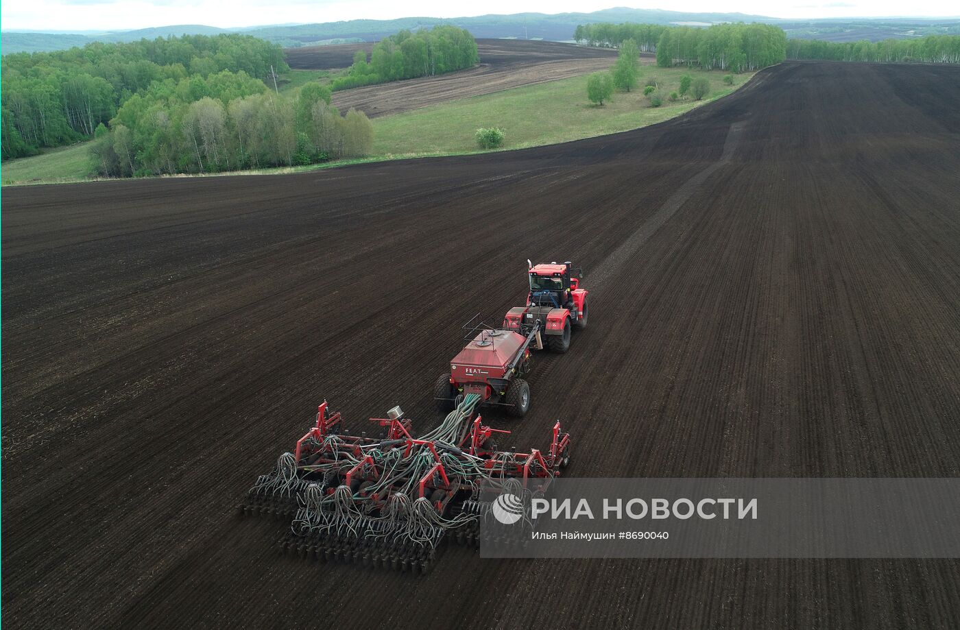 Посевная в Красноярском крае