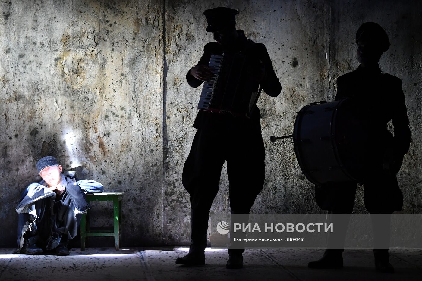 Спектакль "Поезд жизни" в театре "Шалом"