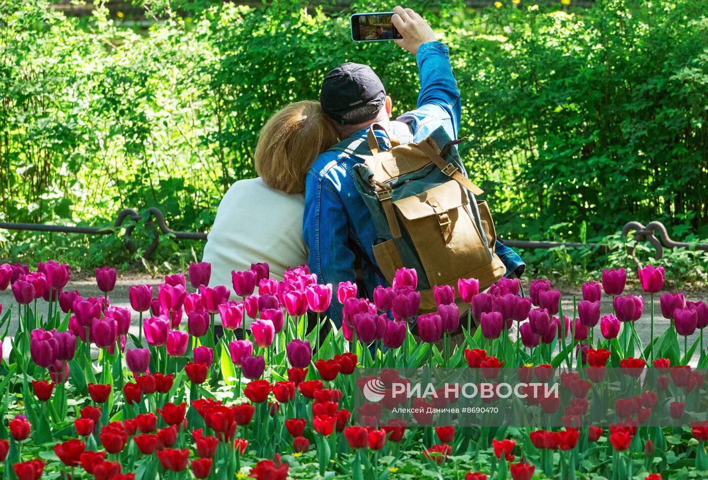 Фестиваль тюльпанов в Санкт-Петербурге