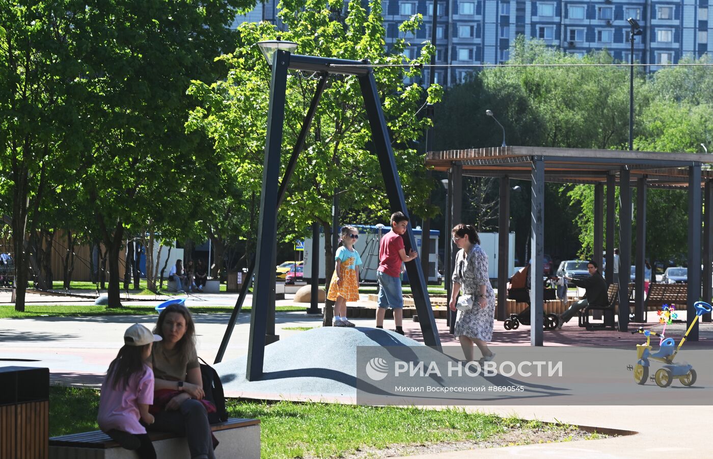 Благоустройство Парка "Яуза"