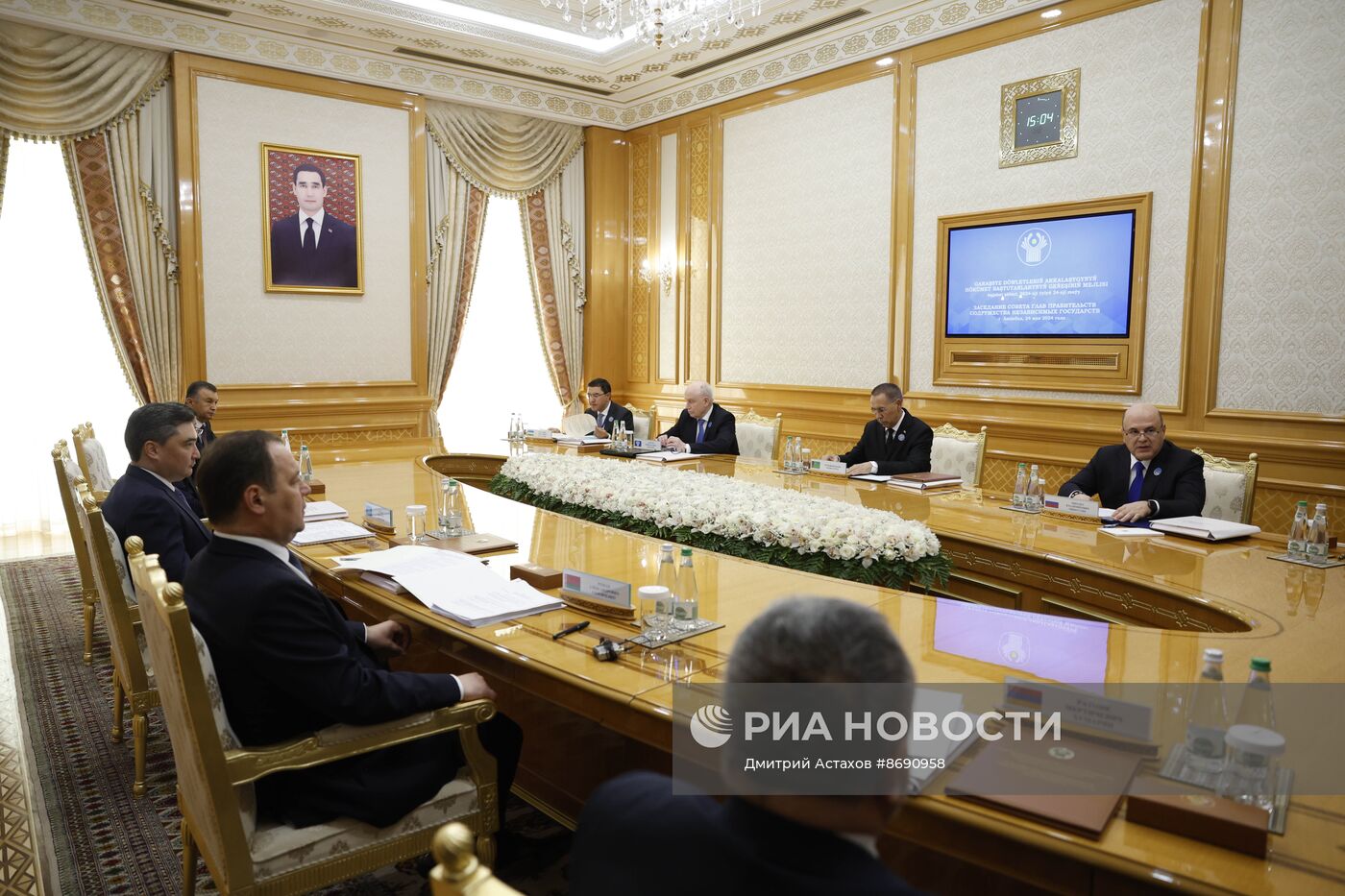 Визит премьер-министра РФ М. Мишустина в Туркменистан